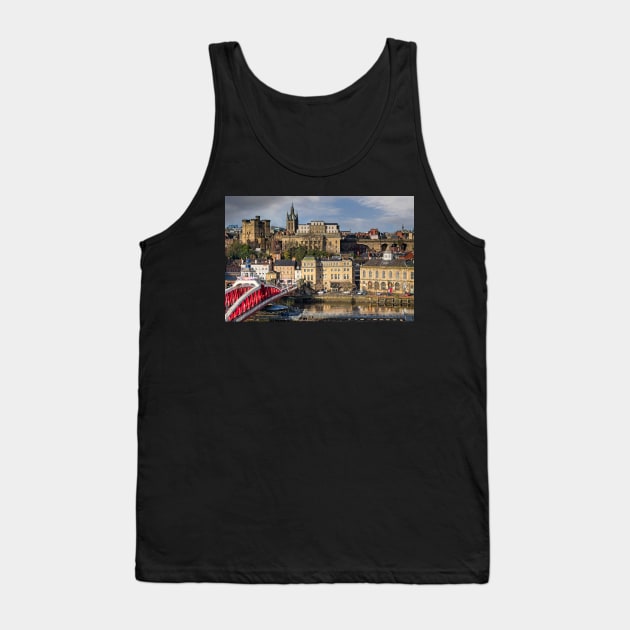 Newcastle Upon Tyne Cityscape Tank Top by MartynUK